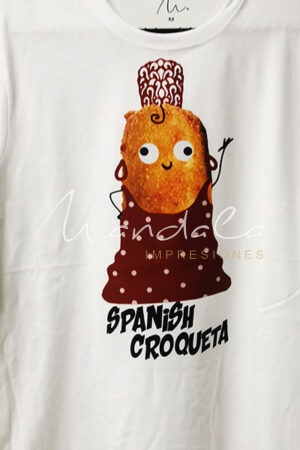 spanish croqueta camiseta